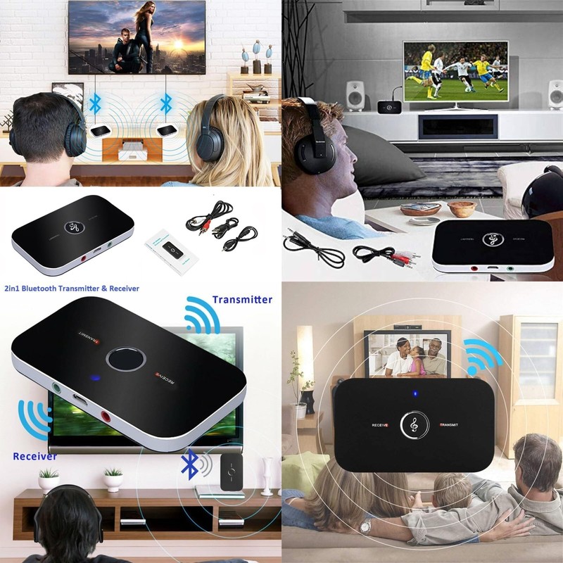 AYMBH B6 2-in-1 Bluetooth 5.3 Audio Transmitter & Receiver –