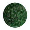 Budawi® Soapstone Coasters Set Round Flower of Life 7 Pieces