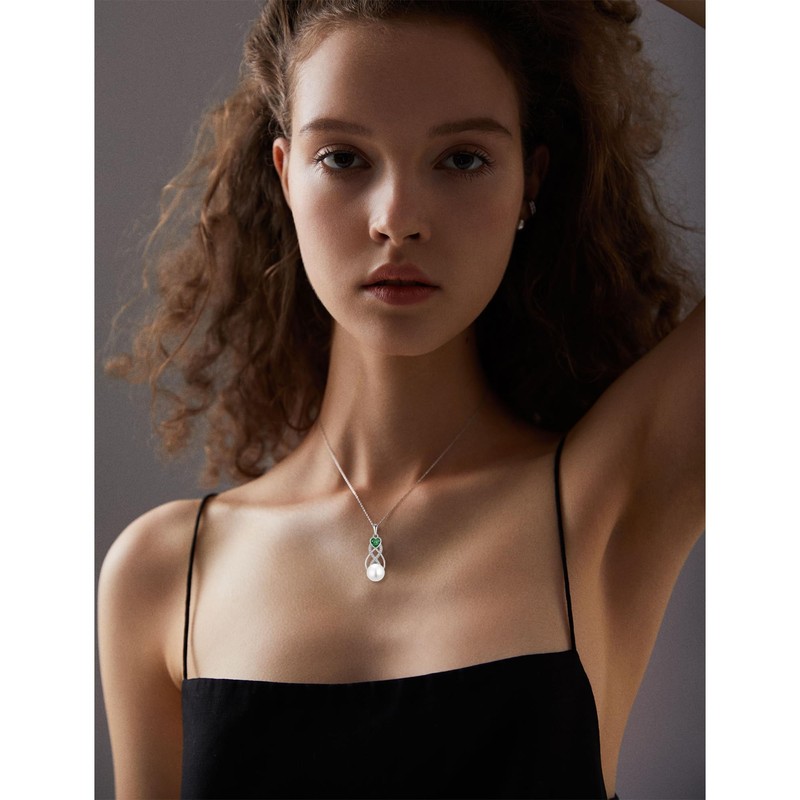 EJARY Pearl Necklaces for Women Freshwater Pearls Jewelry 925 Sterling