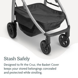UPPAbaby Basket Cover for Cruz (2015-2019) Stroller/Protects and Conceals Belongings/Easy Attachment and Access/Water-Resistant Material