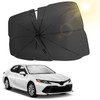 JOYTUTUS Sunshade Car Front Umbrella Sun Shade Windshield Delica d5