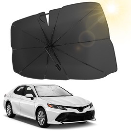 JOYTUTUS Sunshade Car Front Umbrella Sun Shade Windshield Delica d5 Step Wagon X-Trail Alphard Voxy Noah Dash Compatible Car Sun Shade XL SUV MPV 4403