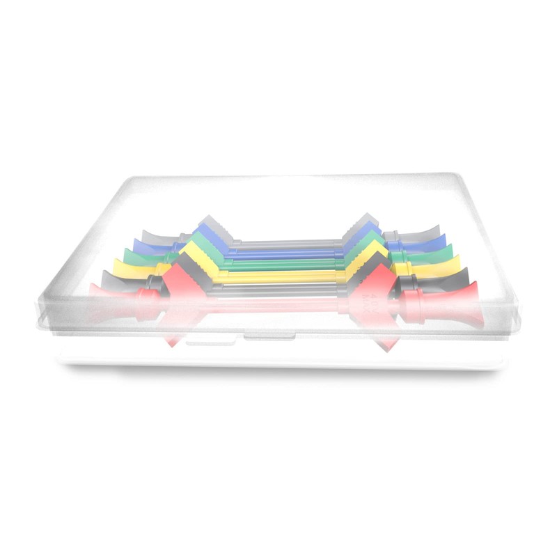 Goupchn Clip de gancho de prueba SMD IC, 12 unidades,