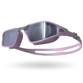 WATER TIME Swim Goggles Adult, Anti Fog UV Protection No Leakage Clear Vision for Men and Women, Easy to Adjust Swimming Goggles for unisex Youth (Purple)