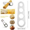 2-Pack Stainless Steel Spaghetti Measuring Tools for Perfect Portions -