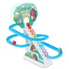 Miracland Electric Stair Climbing Toy, Dinosaur Track Sliding Toy Dino