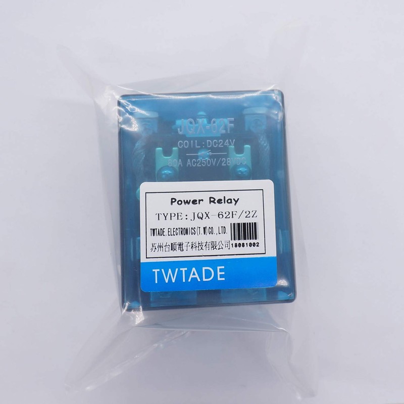TWTADE/JQX-62F-2Z Coil Voltage AC 110V 80A DPDT Electronmagnetic Relay,High Power