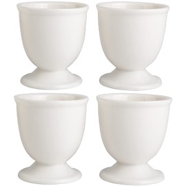 Ceramic Egg Cups Set of 4 for Soft Hard Boiled Eggs