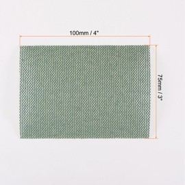 HARFINGTON 10pcs 120 Grits Mesh Sanding Screen Sheets 3" x 4" Wet or Dry Sandpaper Dust Free Abrasive Pads for Car Wood Drywall Metal Polishing & Grinding