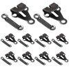 Audiofan Key Hook, Thin [Black] Black Front Hook, Hook Hook,