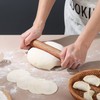 PENGQIMM Wood Rolling Pin, 20cm Wood Rolling Pin Without Handles