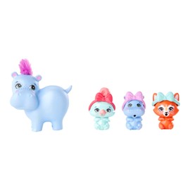 Enchantimals Dolls, Baby Best Friends Playsets, Small Doll, Girlfriend Figure, 3 Baby Animals and Accessories, Unpack Surprise Gifts, Gifts for Kids - HNW97
