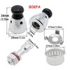 Joyangy Universal Pressure Relief Jigger Valve Set for Pressure Cookers