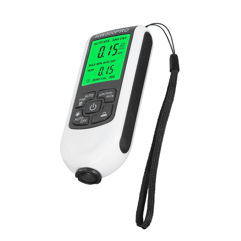 Digital Coating Thickness Gauge High Accuracy Anti Slip Paint Mil