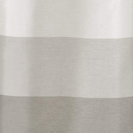 Exclusive Home Curtains Chateau Striped Faux Silk Grommet Top Curtain Panel Pair, 54x96, Dove Grey