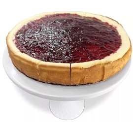 Andy Anand Gourmet Raspberry Cheesecake 9" Made Fresh 2 lbs Gift Box