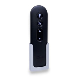 Ceiling Fan Remote Holder Wall Mount Bracket for Hunter K5579 Ceiling Fan Remote Control - Remote Not Included (1 Pk White)