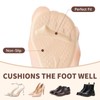 COWANIEE 4 Pairs Metatarsal Pads for Women High Heel Anti-Sliding