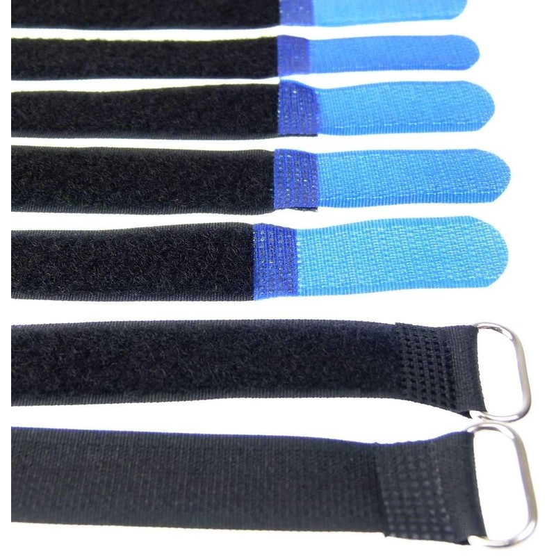 10 x 20 cm x 20 mm Resealable Velcro Cable