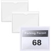 Guagua 5Pack Square Permit Holders Parking Permit Holder Pack of