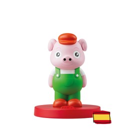 Sound Character of FABA - The Three Piglets and Other Stories - Sound Stories - Toy, Learning Content, in Spanish, for Girls and Boys from 4 Years