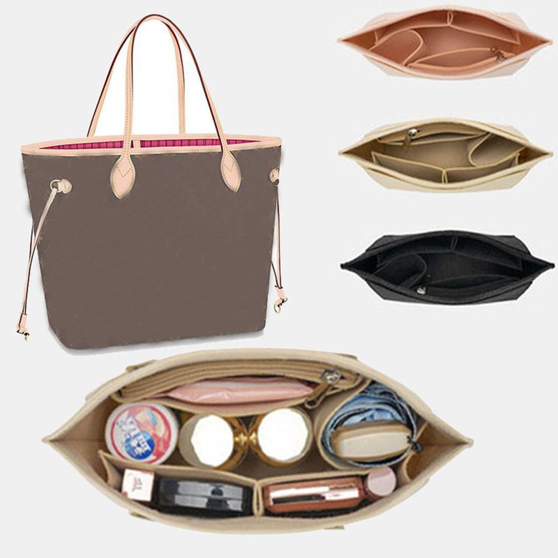 Lckaey Purse Organizer Insert for Neverfull pm mm gm Shaper
