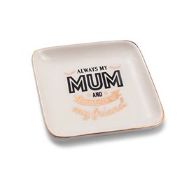 Always My Mum Forever My Friend Ceramic Trinket Tray Sentimental Gift Idea 280000001