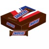 Snickers Singles Size Chocolate Candy Bars 1.86-Ounce Bar 48-Count Box