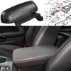GaeaAuto Armrest Cover Lid Lock Center Console Latch and Spring