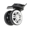 Baoblaze 2 Pieces Black Replacement A19 Dual Roller Wheels Luggage