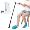 Sock Aid Helper with Foam Grip Handle, Easy On and
