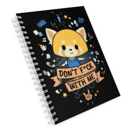 Libreta Pasta Dura Dibujo Anime Personalizable Lf A-a01