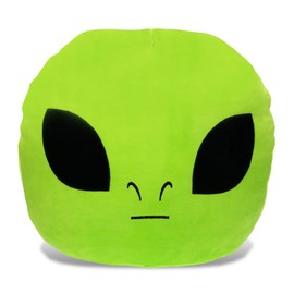 DolliBu Snug Mooshies Alien Stuffed Animal Plush Toy - Large Cuddly Space Super Squishy Soft Toys, Huggable Big Plush Animals for Girls and Boys, Cute Toy Animal Pillow for Kids - 17 inches