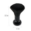 Gatuida Black Hair Cleaning Brush Portable Barber Neck Duster for