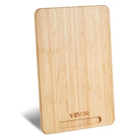 VEVOR Appliance Slider, Small 14.5 x 7.5-inch, Rolling Sliding Tray with Rubber Wheels & Hollow Handle, Easy to Clean, Appliance Rolling Tray for Coffee Maker, Kitchen Countertop, Natural Wood