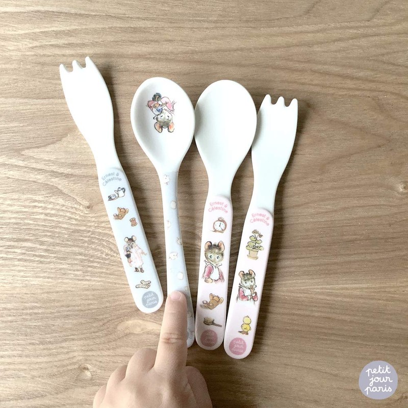 Ernest & Célestine Cutlery Set, 2-Piece