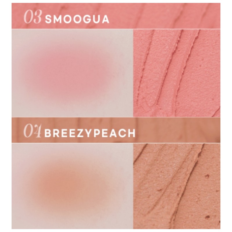 MAKEHEAL Cloud Cube Blusher 8g, Shade:05 Whipricot