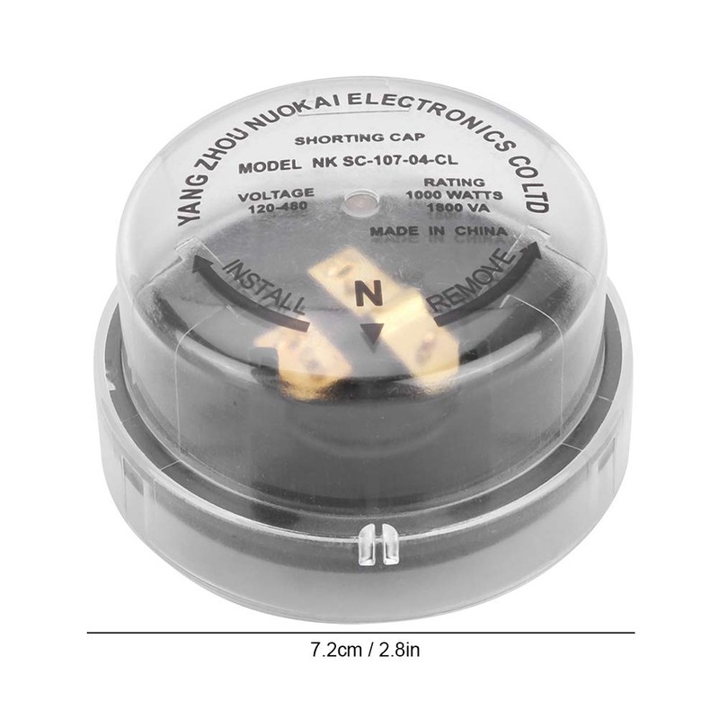 Shorting Twistlock Photocell 1000W 1800VA 120-480V Receptacle Temporary