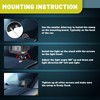 ANGU-OFFROAD LED Light Bar Mounting Bracket, 2PCS Universal Adjustable Pillar