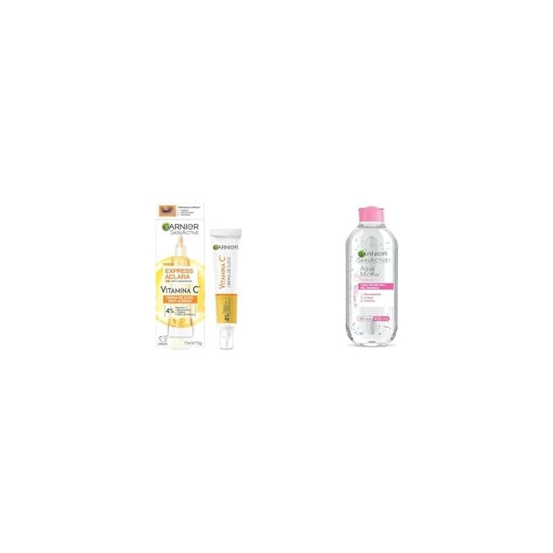 Garnier Skin Active. Express Aclara Crema de Ojos para Reducción