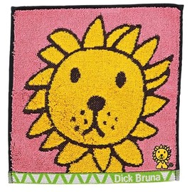 Marushin 5805033300 Miffy Cheerful Series Raion, Miffy, Rabbit, Grandchild, Boys, Girls, Towel, Mini Towel, Towel Handkerchief, Cotton