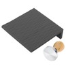 Coffee Tamper Set 58mm Beech Handle Coffee Hammer Embossed Tamping