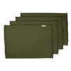 Vargottam Dark Olive Green Home Decor Cotton Flex Reversible Fabric