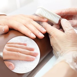 NICEMOVIC - Juego de 10 cepillos de uñas con agarre de mango, cepillo limpiador de uñas de mano, herramientas de manicura, kit de cepillos de limpieza