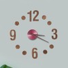 BESPORTBLE Clock Numbers Set Wooden Digital Clock Numbers Replacement Roman