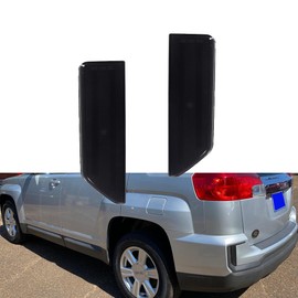 Tonsya For 2016 2017 GMC Terrain Bumper Reflector Tail Light housings Smoked Lens 23454652,23454653 GM1184115C, GM1185115C