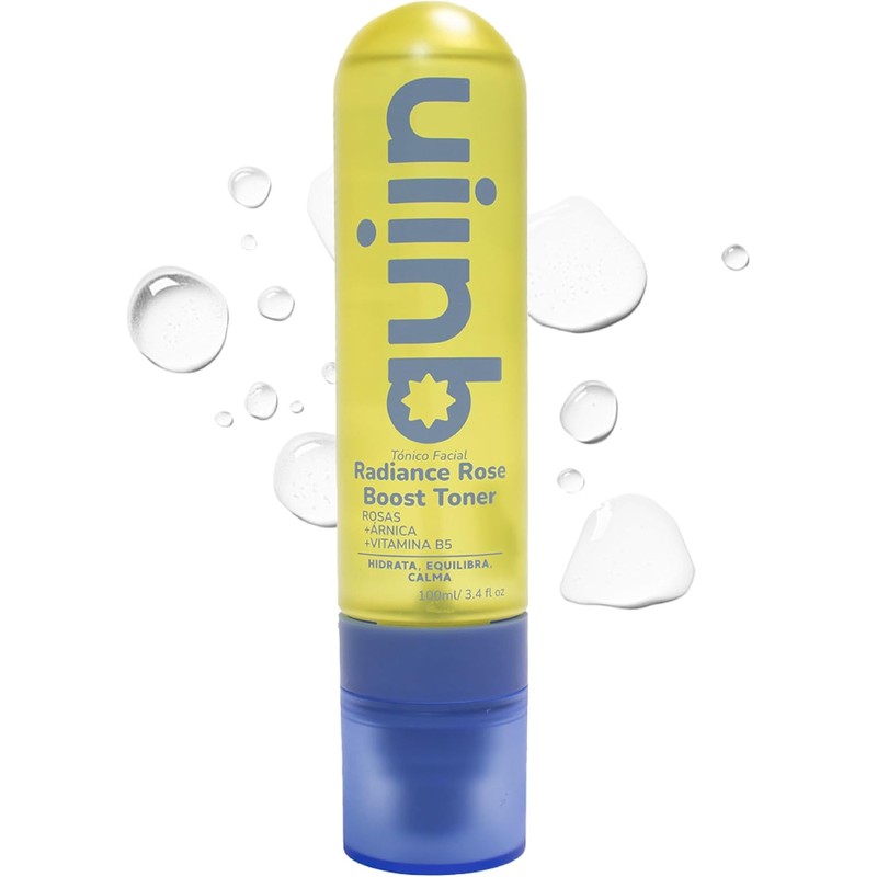 Quiin Set Niacinamide Glow Cream y Radiance Rose Boost Toner