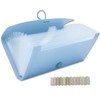 Small Accordion File Organizer - 13 Pocket Expanding Folder for
