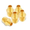 Tnuocke 5pcs 1/4 NPT Male x 1/8 NPT Male Solid