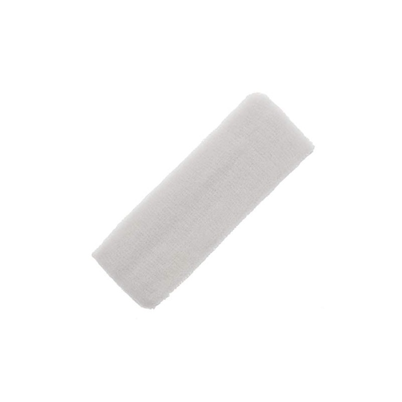 Just 4 Fun Leisurewear White Sweatband Headband One size